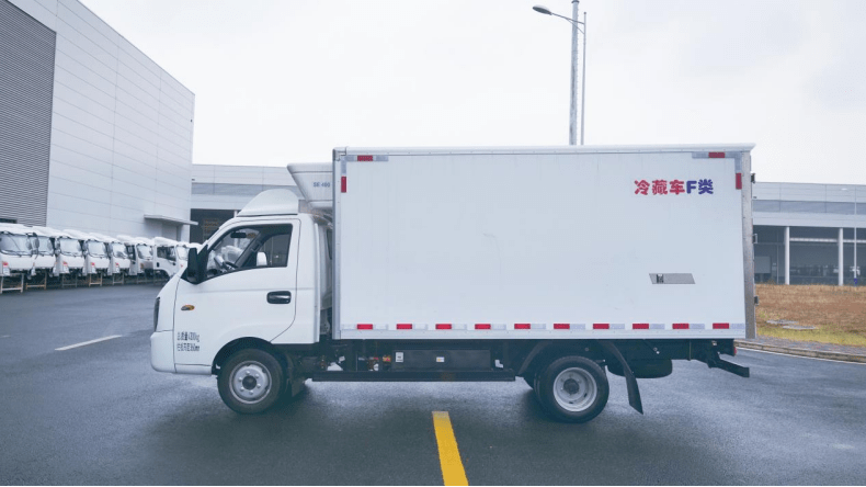 吉利V5E純電動新能源冷藏車