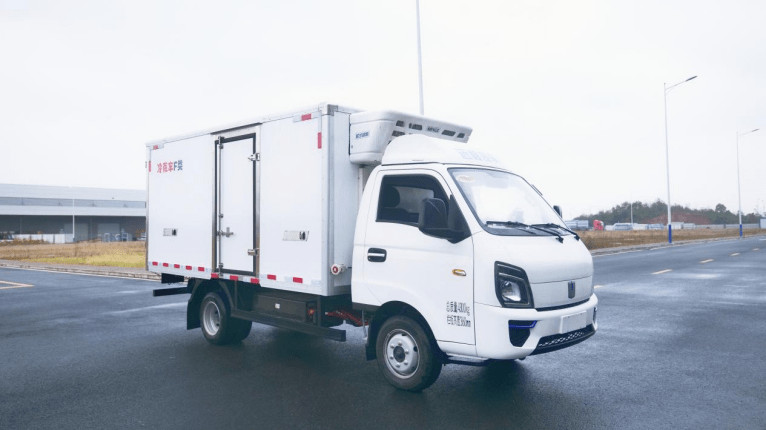 吉利V5E純電動新能源冷藏車